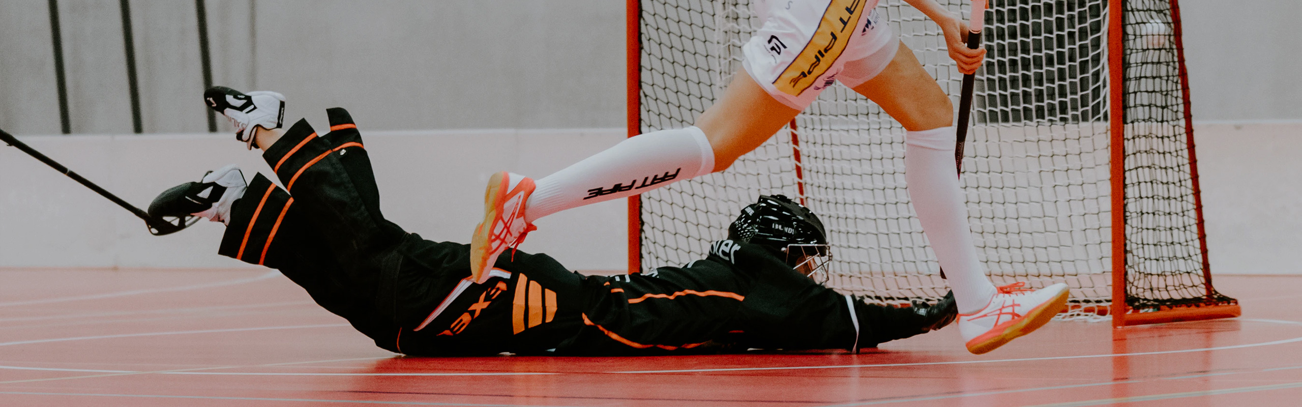 Innebandymatch i Sparbankshallen