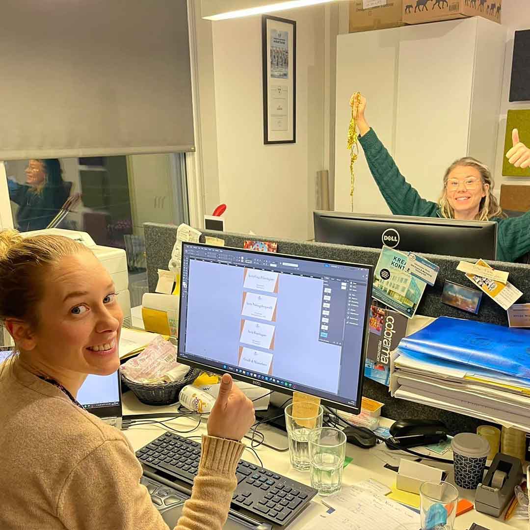 Amanda och Cecilia från NW event