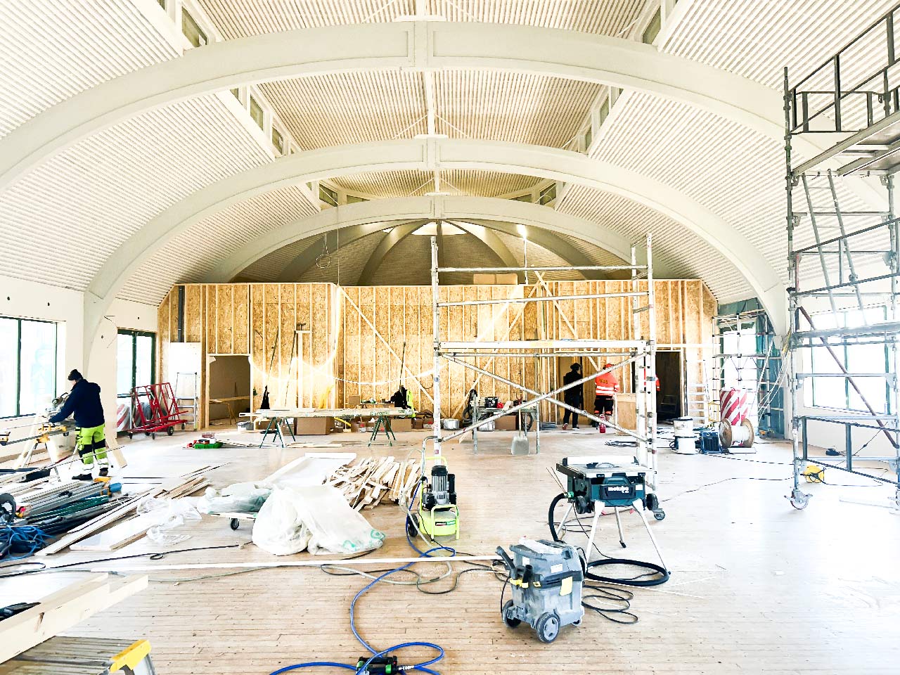 Arena Varberg Rotundan 4mars renovering